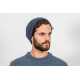 Ribbed hat 100% extrafine virgin merino wool