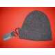 Ribbed hat 100% extrafine virgin merino wool