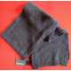 Jersey stitch scarf 100% extrafine virgin merino wool